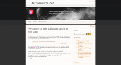Desktop Screenshot of jeffgaroutte.net