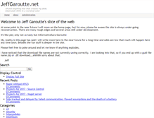 Tablet Screenshot of jeffgaroutte.net